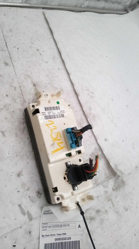 2007 Chevrolet Silverado 1500 A/C Selector Switch OEM Blue 225K Miles