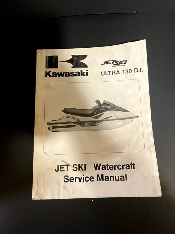 2001 Ultra 130 D.I. Kawasaki OEM JET SKI WATERCRAFT Service Manual 99924-1276-01