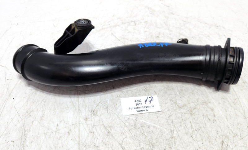 ✅11-18 OEM Porsche Cayenne Turbo 958 4.8L Right Passenger Intercooler Hose Pipe