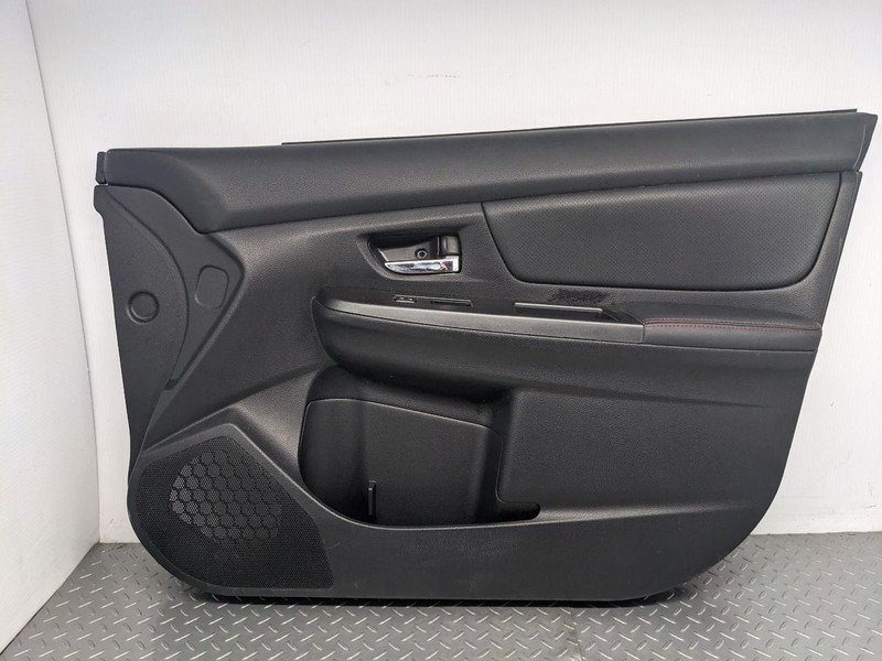 15-20 WRX Black Red Stitching Front Passenger Right RH Interior Panel 1162838