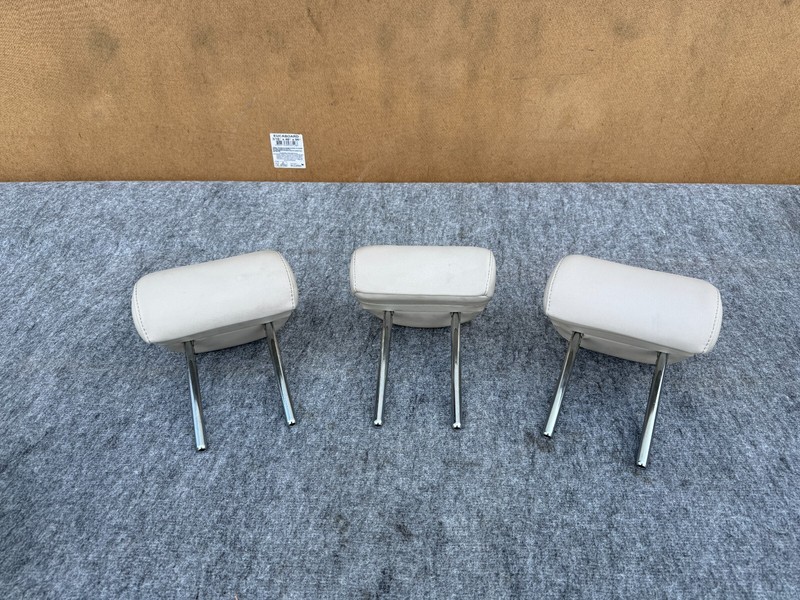 KIA STINGER 2018-2023 OEM REAR LEFT RIGHT MIDDLE SEAT HEADREST SET (GRAY)