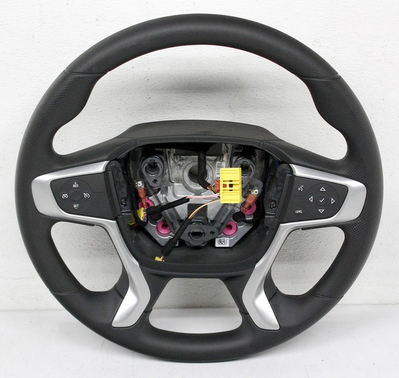 OEM Steering Wheel For GMC Acadia Black Urethane 84809523
