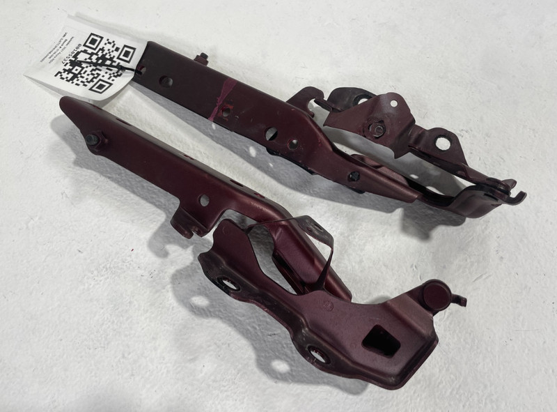 2019-2025 ACURA RDX FRONT LEFT & RIGHT SIDE HOOD BONNET HINGES PAIR RED # 105537