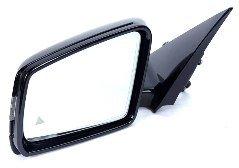 ✅ 06-16 MERCEDES-BENZ E350 OEM FRONT LEFT SIDE DOOR MIRROR Blind Spot BLACK 040