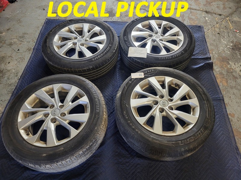 Used Oem Hyundai Wheel Rim SET of 4 for 2019-2021 Tucson 225/60R17 17x7