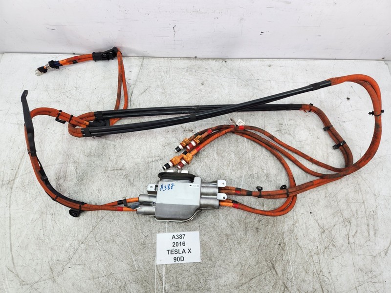 ✅16-20 OEM Tesla Model X High Voltage Rapid Splitter Cable Wire Wiring Harness