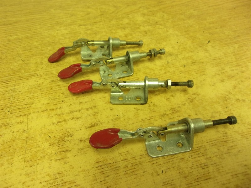 De-Sta-Co 601 Straight Line Hold Down Clamps, Lot of 4 *FREE SHIPPING*