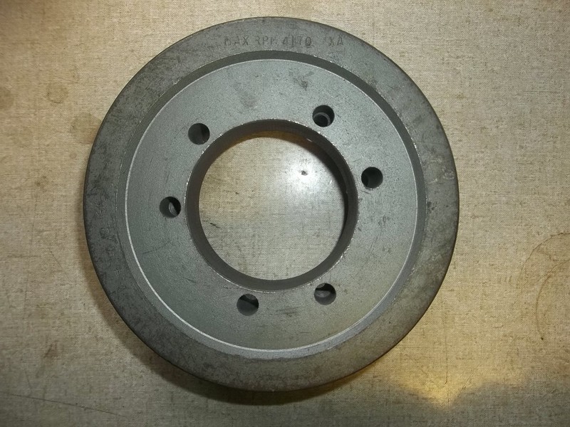 Browning 6-Groove Pulley Sheave 5-5/8" Diameter 3/8" key *FREE SHIPPING*