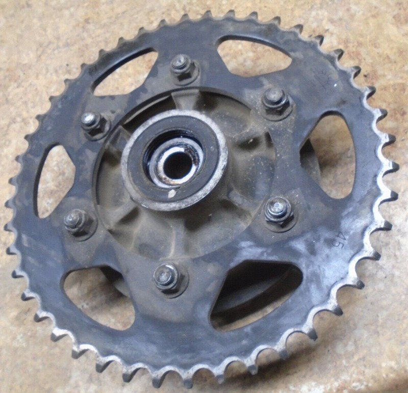 09 Kawasaki Ninja EX250 EX 250 J EX250J Rear Back Chain Drive Sprocket Gear Cush