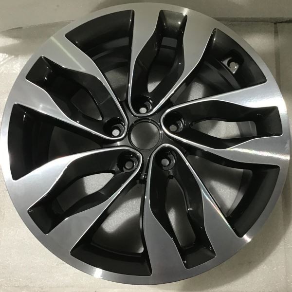 2014-2015 Kia Optima 74706 Wheel 18 x 7-1/2 10 Spoke Gray Machined 529102T570