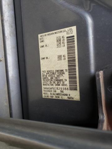 2012 Nissan Maxima A/C Selector Switch OEM Blue 275009N01A 187K Miles
