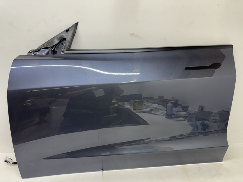 2021-2023 Tesla Model 3 Front Left Driver Door Shell Panel Gray W/O Glass 9241