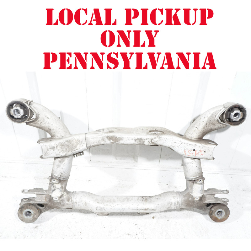 2003-2005 BMW 745Li REAR AXLE CARRIER SUBFRAME CROSSMEMBER SUSPENSION KFRAME OEM