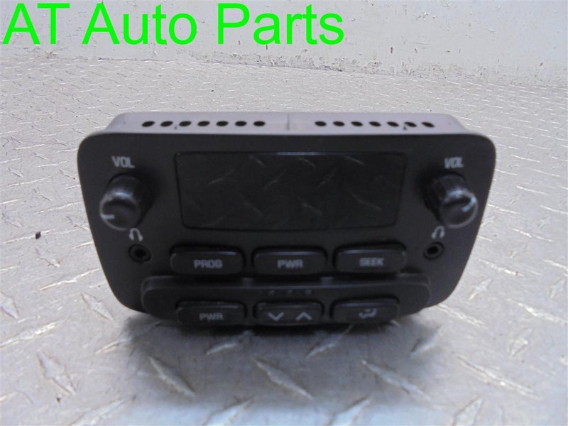 2002-2009 TRAILBLAZER REAR TEMPERATURE AND RADIO CONTROL UNIT OEM 15159249