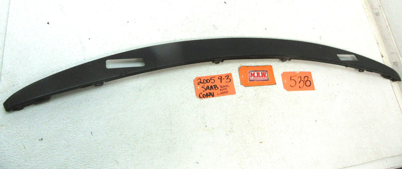 CONVERTIBLE TOP LATCH WINDSHIELD COVER FRAME POST TRIM ROOF CAR 04-09 SAAB 9-3