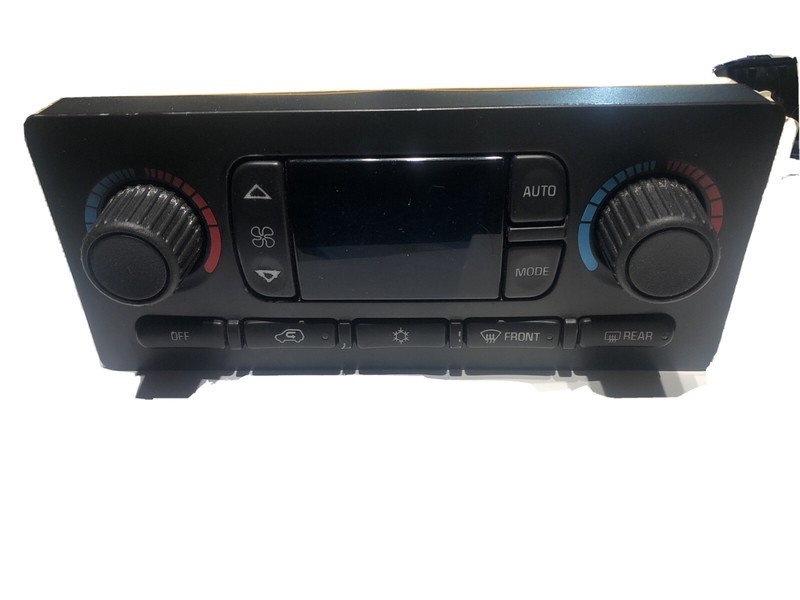 Automatic Heater A/C Climate Temperature Control Panel for 02 Envoy Trailblazer
