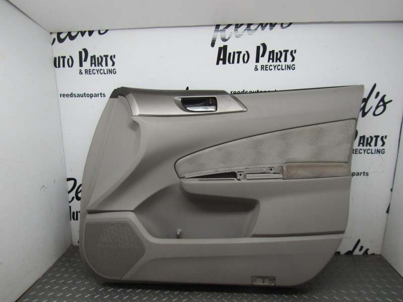 2010 Subaru Forester Passenger Right Front Door Trim Panel Gray OEM