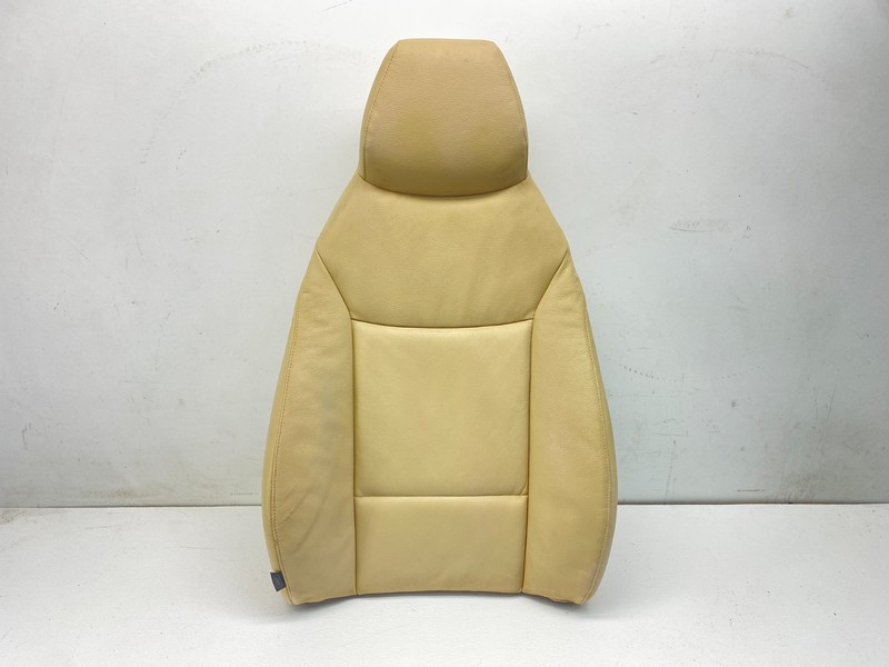 09-16 BMW E89 Z4 Front Right Passenger Side Upper Seat Cushion Beige Leather OEM