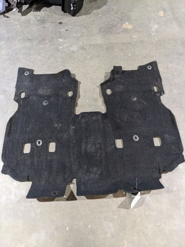 2018 - 2023 JEEP WRANGLER REAR INTERIOR FLOOR COVER CARPET LINER MAT OEM1181714