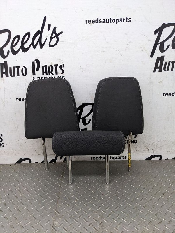 2019-2023 CHEVY SILVERADO 1500 RIGHT LEFT & CENTER REAR HEADREST SET BLACK O