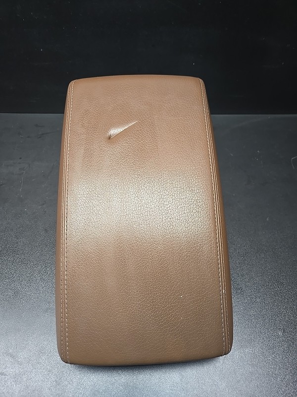 2012-2018 Audi A6 Quattro Center Console Black Leather Armrest Storage Lid OEM