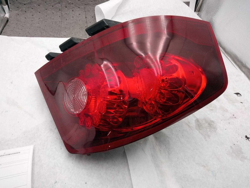 2011-2014 Dodge Avenger Left Tail Light Assembly Grey Used OEM 278362