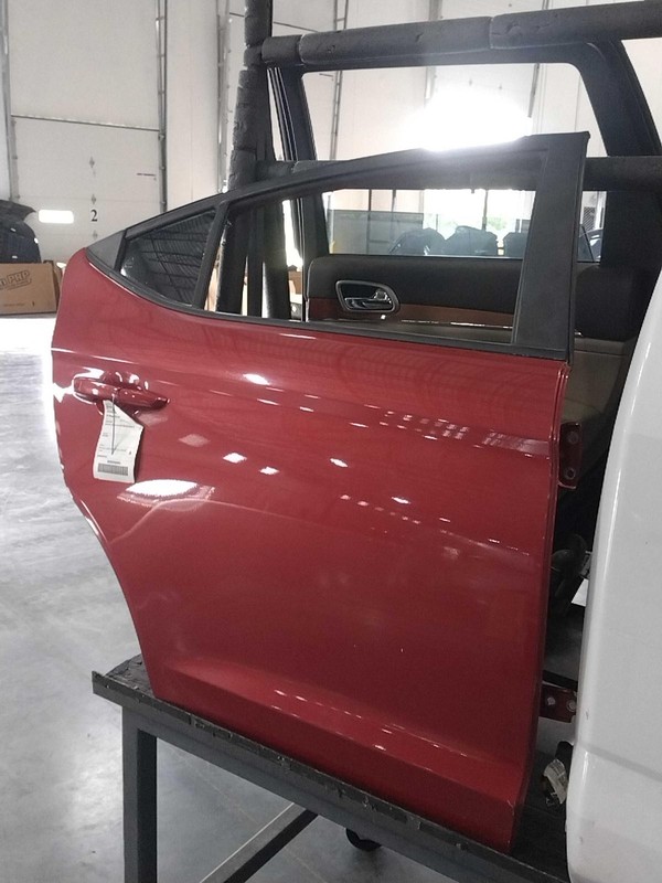 2019 Hyundai Elantra Rear Right Door Red OEM Used 646355 50k Miles