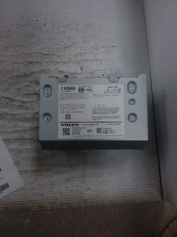 Radio Receiver ID 31483226 Fits 16-20 VOLVO XC90 1782047