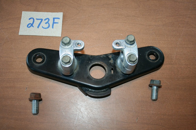 1986 Honda ATC 250ES Big Red Triple Tree Fork Top Bridge Assembly Clamps OEM 86