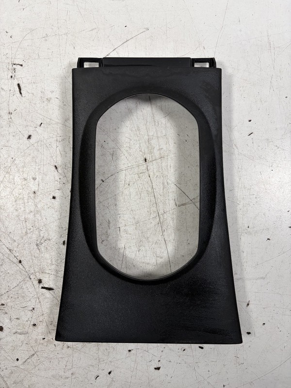 03 Honda Civic MX Hybrid Center Console Shift Plate Black 77295-S5N-C01ZA OEM