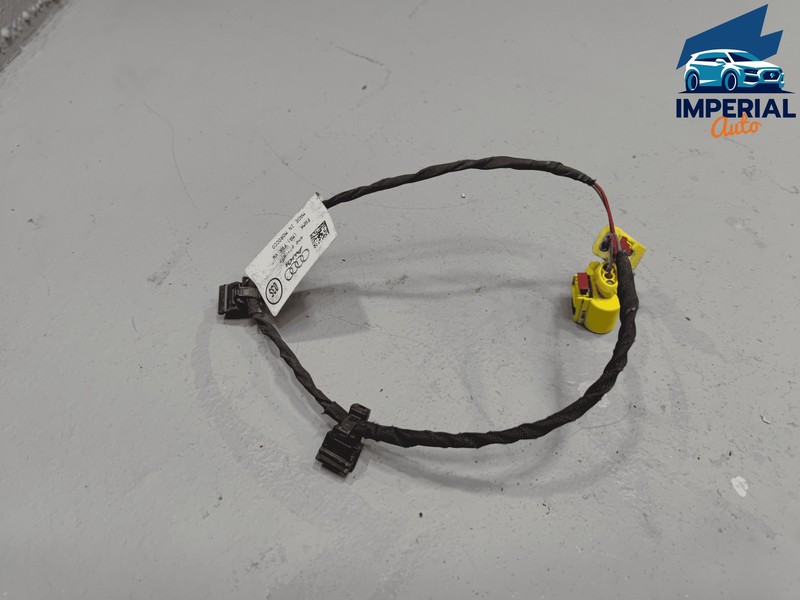 2017-2019 Audi Q7 Front Bumper Under Headlight Safety Cable Wiring Harness OEM