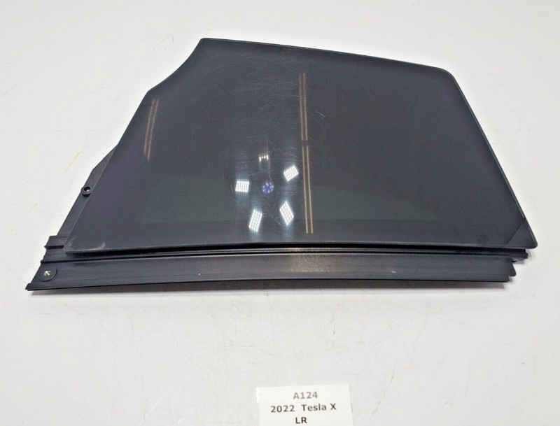 ✅ 21-23 OEM Tesla Model X Rear Right Passenger Side Door Fixed Window Glass Tint