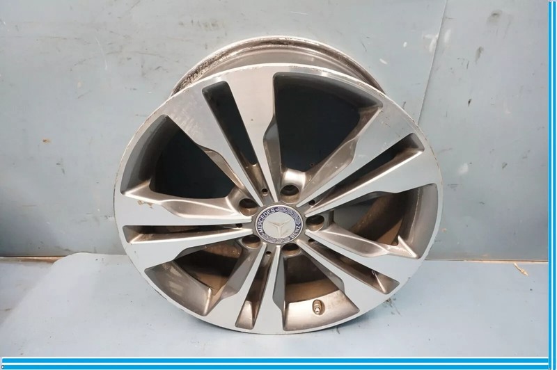 12-18 Mercedes-Benz A-Class 17" 5 Spoke Alloy Wheel Rim Silver 2464011400 OEM