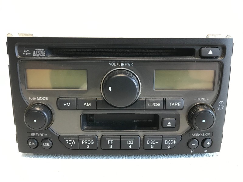 03-05 Honda Pilot Am Fm CD Car Stereo OEM 39100-S9V-A100