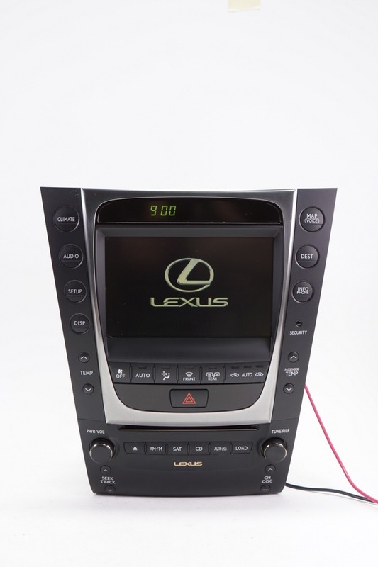 LEXUS GS350 GS450h Navigation Radio AM-FM CD Tuner Head Unit OEM 2011