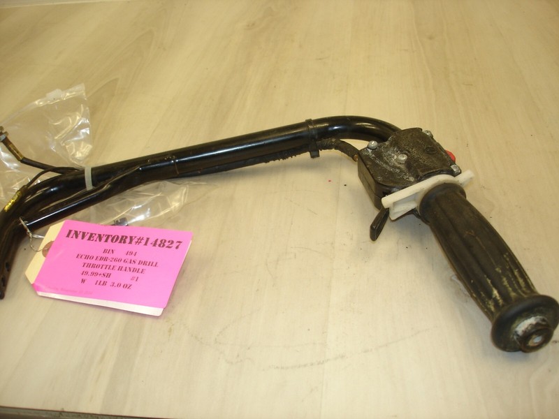 Echo edr-260 throttlehandle gas drill part bin 494 #1