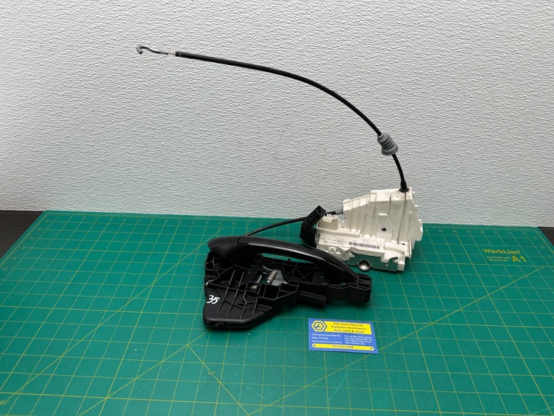 09-11 Mercedes-Benz ML350 W164 REAR RIGHT DOOR LOCK LATCH ACTUATOR W/ HANDLE OEM