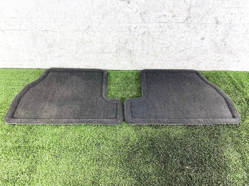 15-18 FORD FOCUS REAR LEFT LH & RIGHT RH FLOOR MATS CARPET SET OF 2 OEM