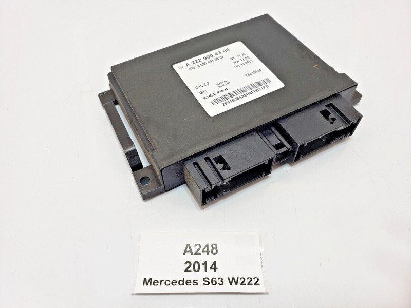 ✅ 14-17 OEM Mercedes W222 S63 AMG S550 Transmission Drivetrain Control Module