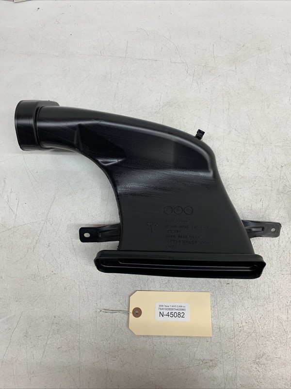 2026 Tesla Y Right Passenger Lower Footwell Air Duct OEM 1714597-20-E 45082 B78