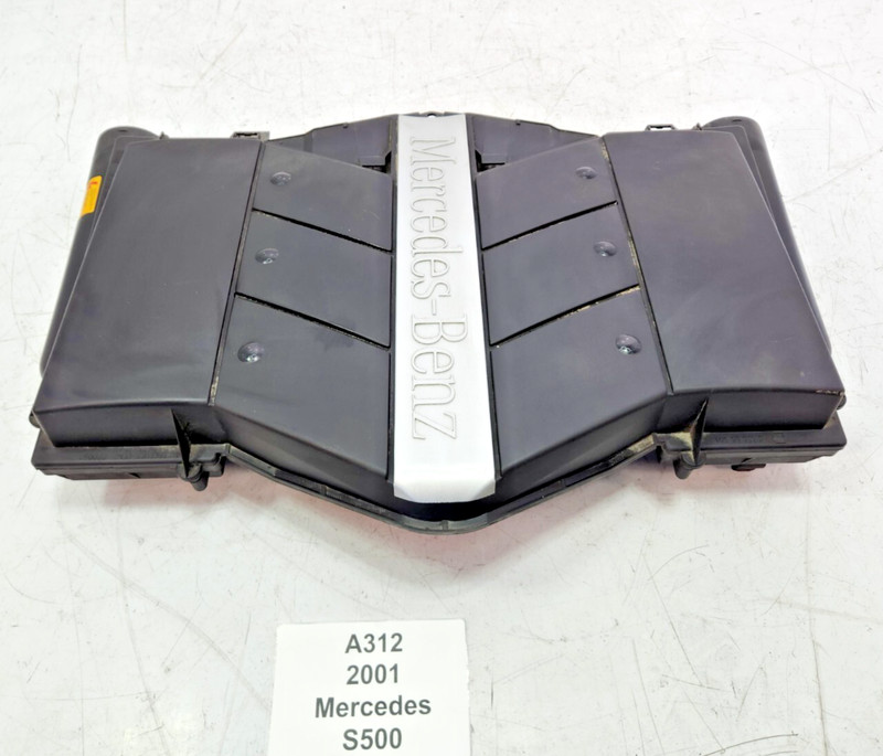 ✅ 00-06 OEM Mercedes W220 S500 S55 AMG Air Cleaner Intake Duct Cleaner Box Cover