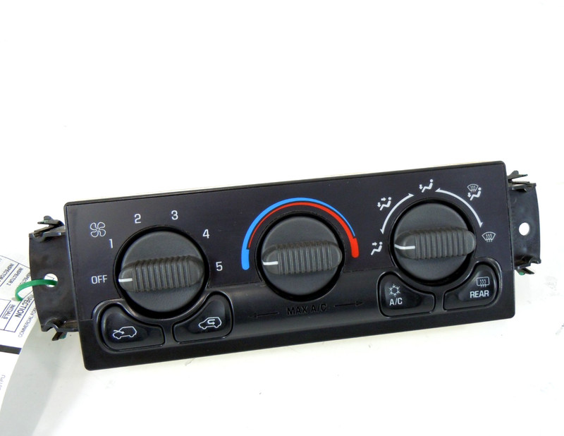 2000-2002 Chevrolet Tahoe Manual Climate Temperature Control Rear Defrost OEM
