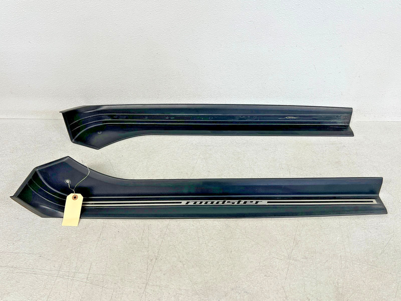 ⭐1996-2000 BMW Z3 E36 RIGHT & LEFT ENTRANCE DOOR SILL PLATE TRIM SET OEM LOT2658