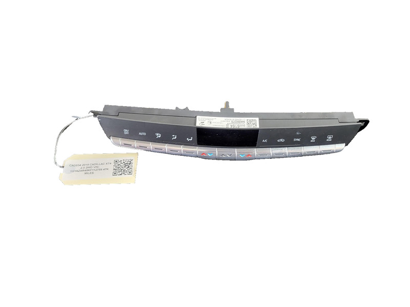 2019-2023 Cadillac XT4 A/C Heater Climate Temperature Control OEM 84496164