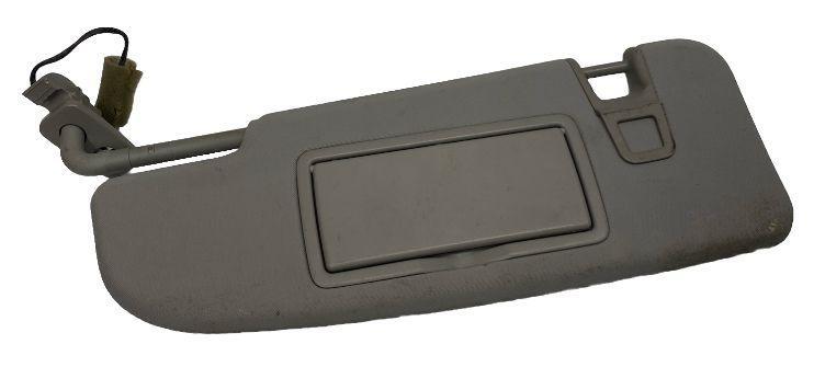 Alfa Romeo Giulia sun visor 2020 left side gray with garage opener assy OEM