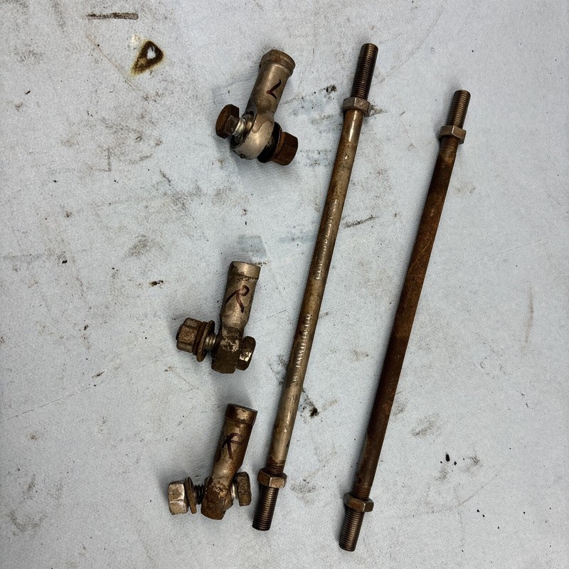 1970’s Vintage Snowmobile Massey Ferguson, ski Whiz, 500SS Steering Rod Ends