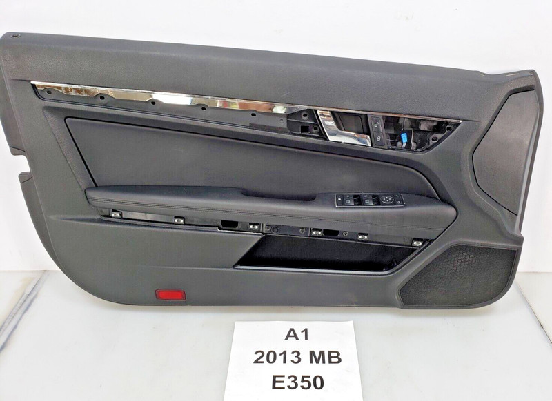 ✅ 10-17 OEM Mercedes W207 E350 E550 Front Driver Side Interior Door Panel Trim