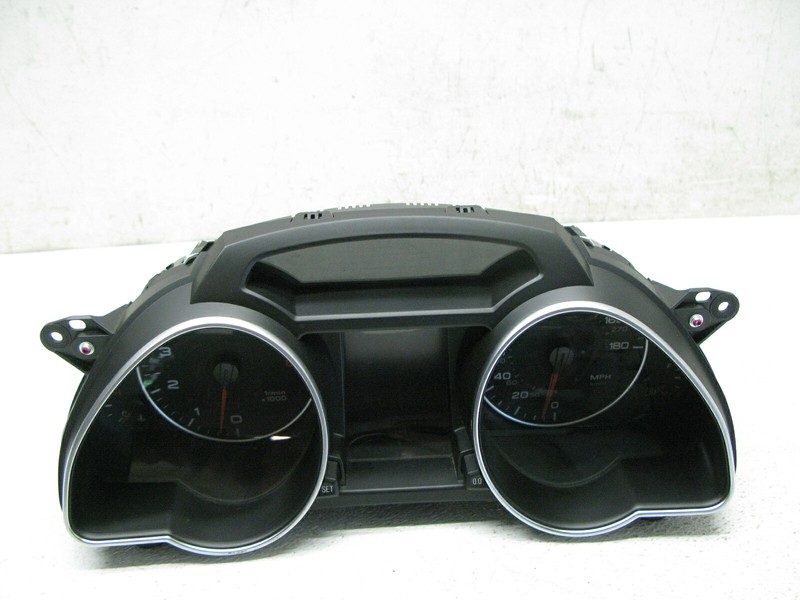 08-09 AUDI 8T A5 QUATTRO COUPE SPEEDOMETER INSTRUMENT COLOR GAUGE CLUSTER 052721