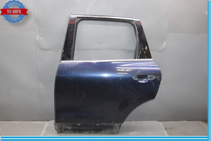 11-17 Volkswagen VW Touareg Rear Left Driver Side Exterior Door Shell Oem