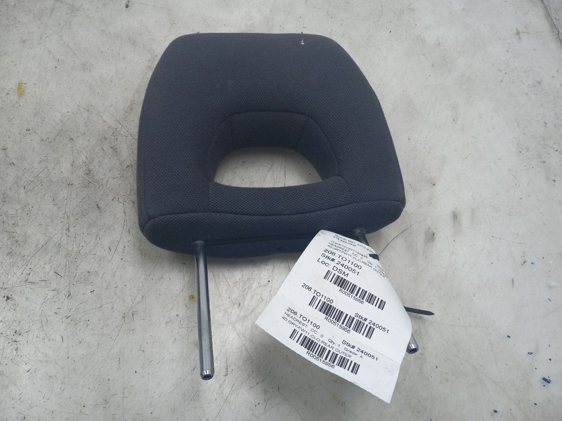 00 TOYOTA RAV 4 REAR OUTER HEADREST CLOTH GRY-FW11